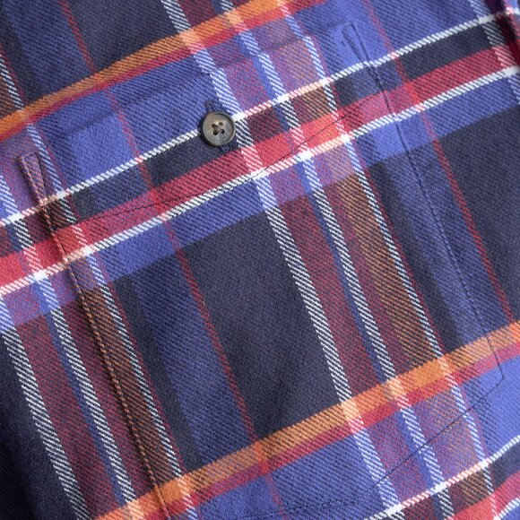 Mugsy Flannel Button Down Paulies Size M Mens - Picture 2 of 3